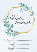 Load image into Gallery viewer, Mánaðarspjöld - Val um 3 liti