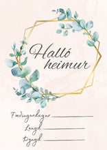 Load image into Gallery viewer, Mánaðarspjöld - Val um 3 liti